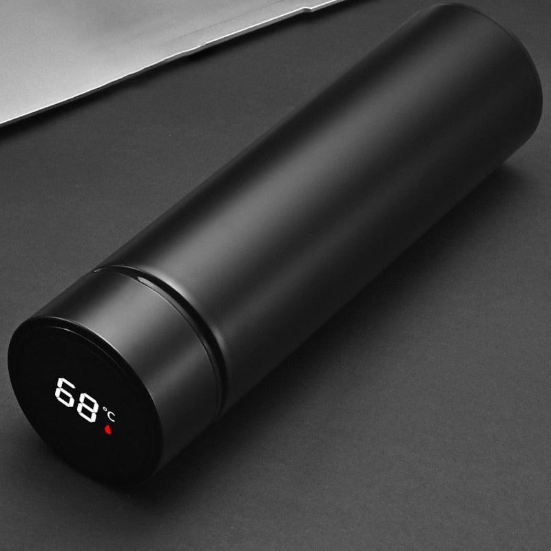 500ml Stainless Steel Intelligent Insulation Water Bottle Vacuum Bottle Insulation Touch Intelligent Temperature Display  Intelligent Touch Display Temperature 304 Stainless Steel Thermos Water Bottle - Tree of Life
