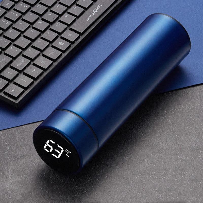 500ml Stainless Steel Intelligent Insulation Water Bottle Vacuum Bottle Insulation Touch Intelligent Temperature Display  Intelligent Touch Display Temperature 304 Stainless Steel Thermos Water Bottle - Tree of Life
