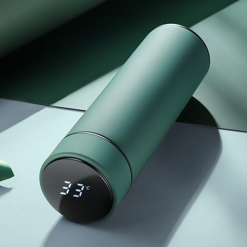 500ml Stainless Steel Intelligent Insulation Water Bottle Vacuum Bottle Insulation Touch Intelligent Temperature Display  Intelligent Touch Display Temperature 304 Stainless Steel Thermos Water Bottle - Tree of Life