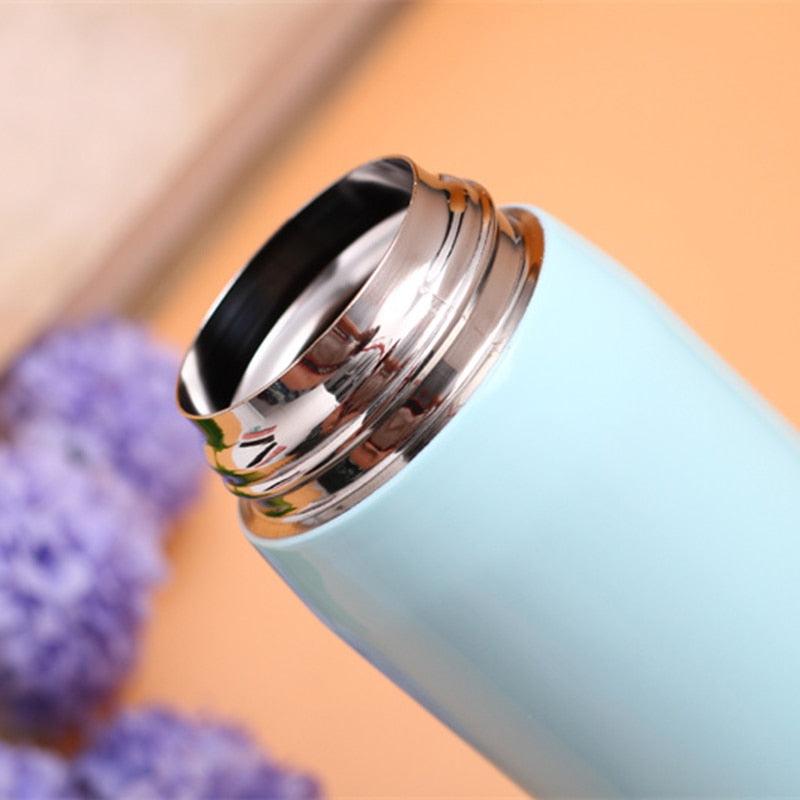 500ml Stainless Steel Thermos Coffee Mug Water Bottle Portable Vacuum Stainless Steel Bouncing Lid Vacuum Flask Custom Starry Sky Cold Insulation Bottle Business Gift Creative Insulated Water Bottle - Tree of Life