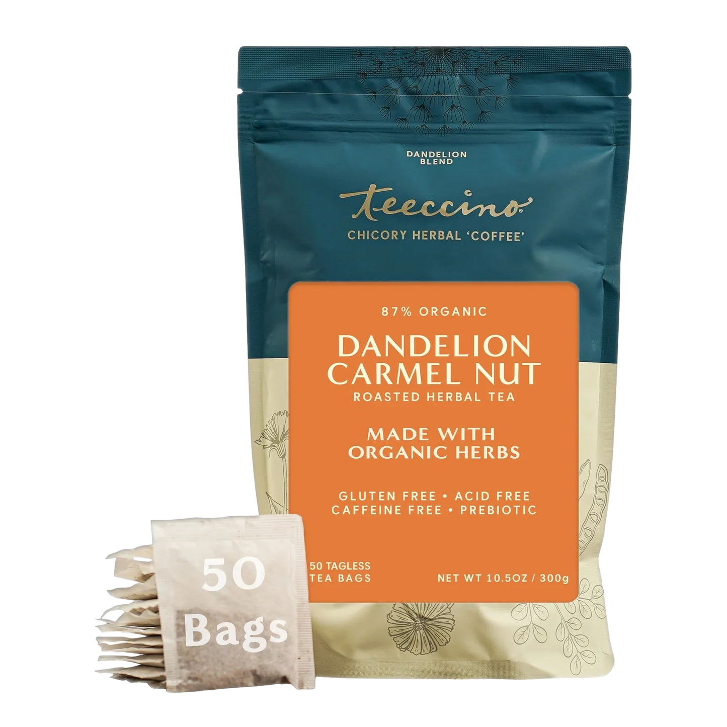 Dandelion Caramel Nut Roasted Herbal Tea - Tree of Life