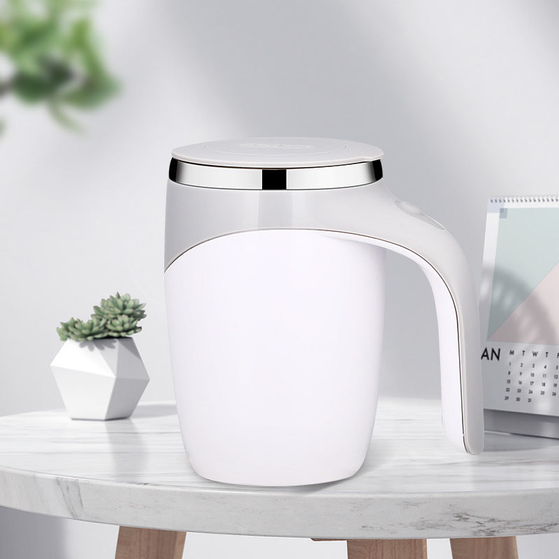 Rechargeable Model Automatic Stirring Cup Coffee Cup High Value Electric Stirring Cup Lazy Milkshake Rotating Magnetic Water Cup - Tree of Life