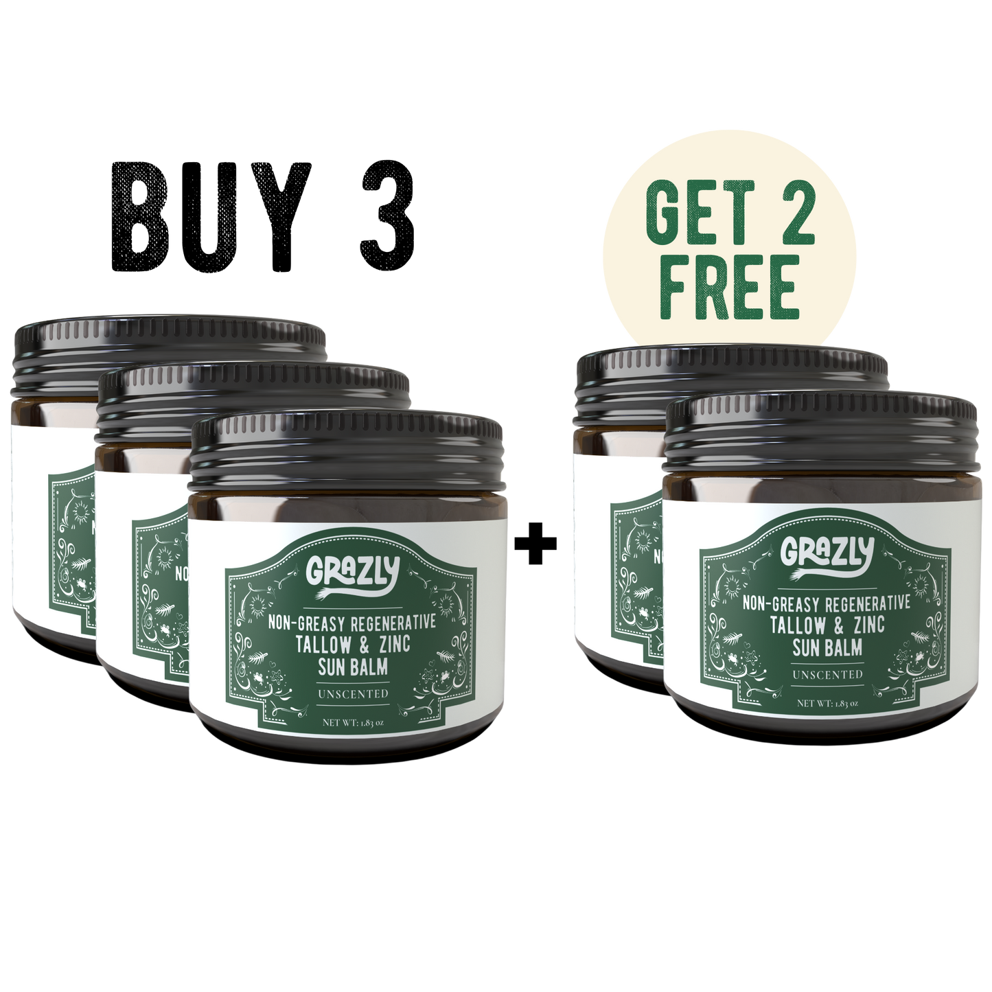 Regenerative Tallow & Zinc Sun Balm - Tree of Life