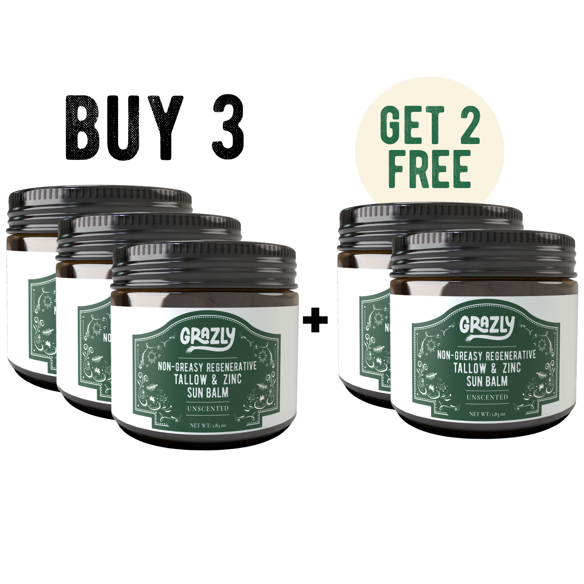 Regenerative Tallow & Zinc Sun Balm - Tree of Life