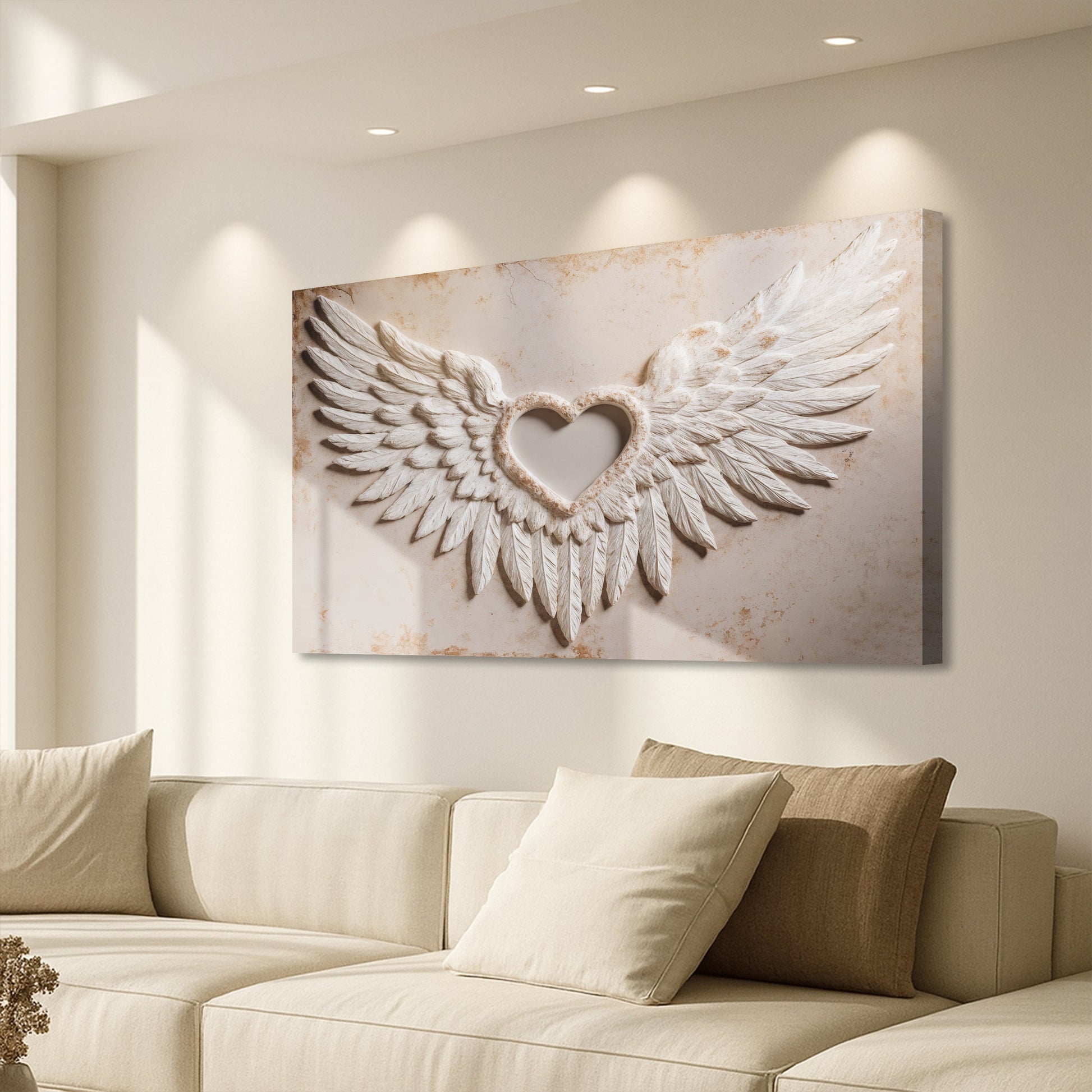 Wings of Love Abstract Wall Art II - Tree of Life