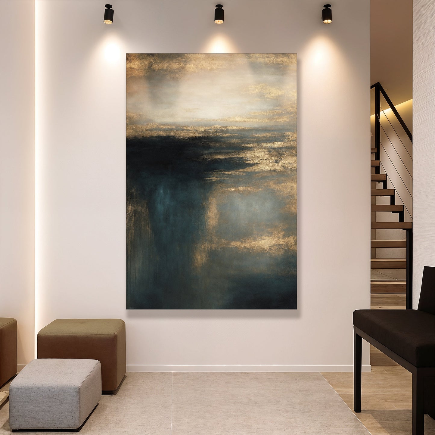 Cloudscape Glimmer Wall Art - Tree of Life