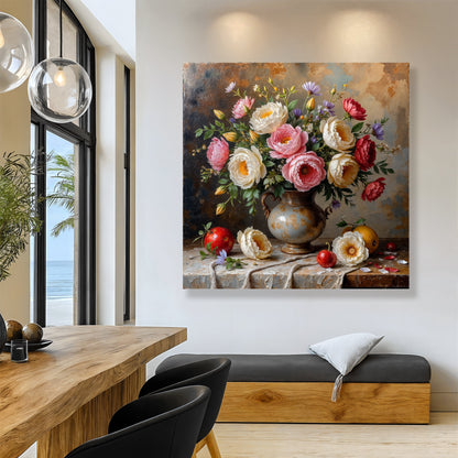 Summer Bloom Vase Wall Art - Tree of Life