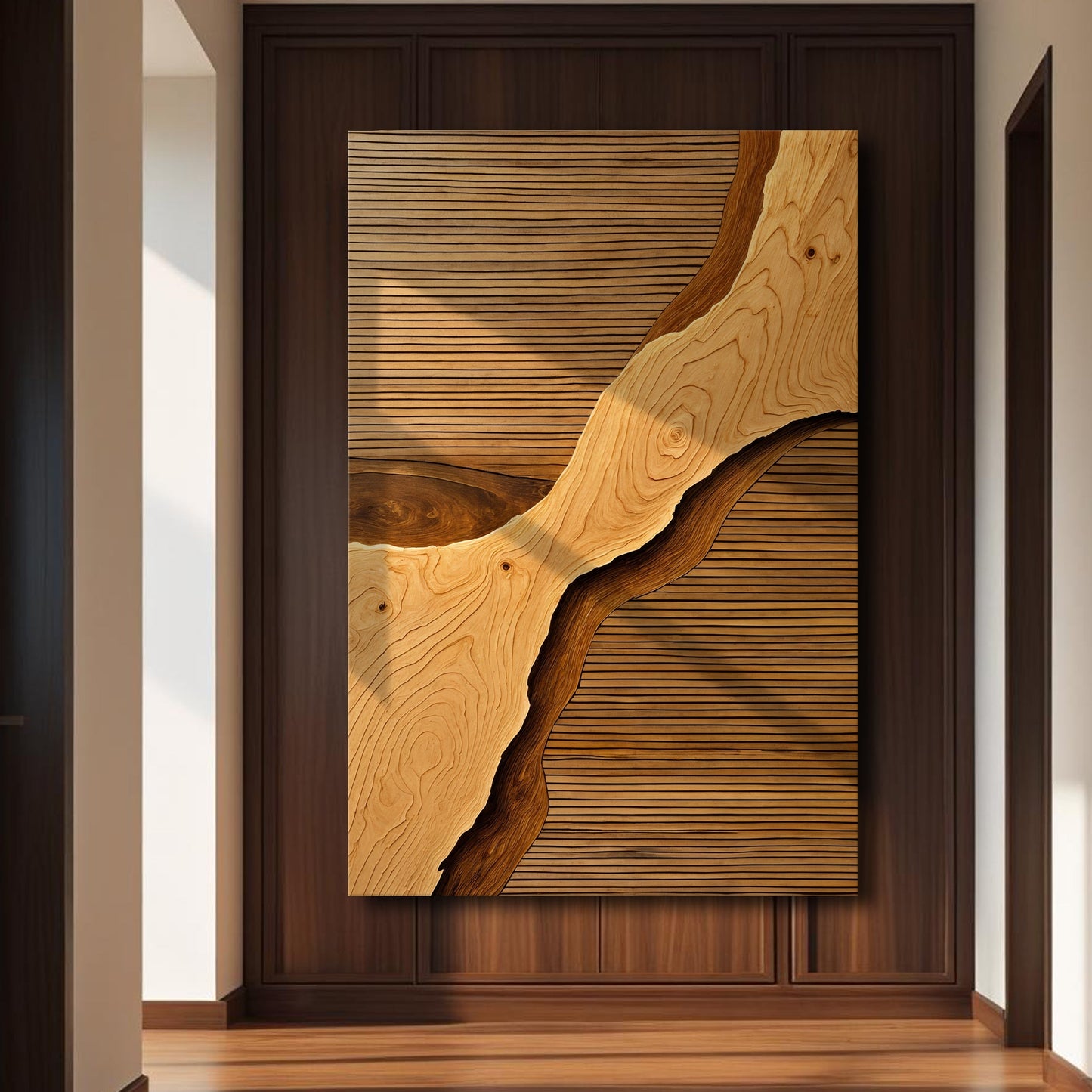 Wood Rift Wall Art - Tree of Life