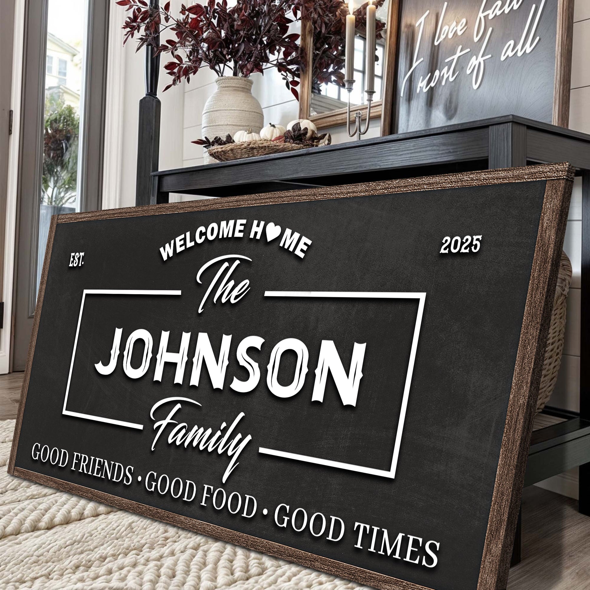 Welcome Home Wall Sign - Tree of Life
