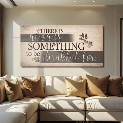 Something To Be Thankful Faith Wall Sign - Tree of Life