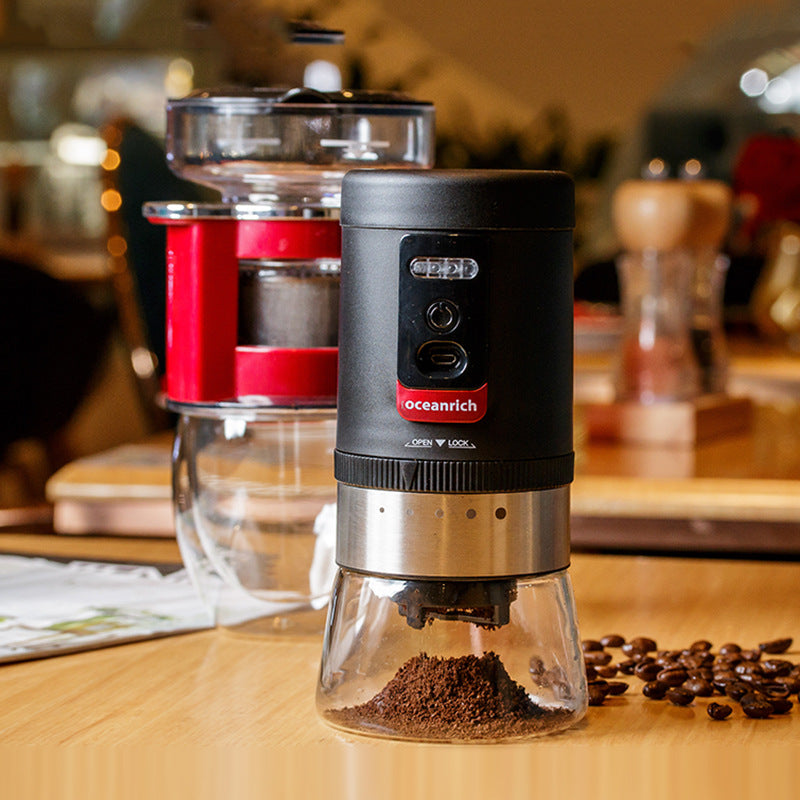 Coffee Grinder Portable Hand Grinder Coffee Bean Grinder - Tree of Life