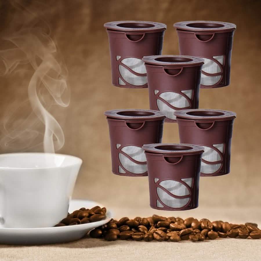 6-Pack: Handy Coffee Cups Reusable Single Cup Coffee Pods - Tree of Life