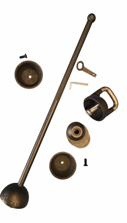 KOMBOBELL Jr. – 6–12 kg (13–26 lb) Adjustable Kettlebell & Macebell System - Tree of Life