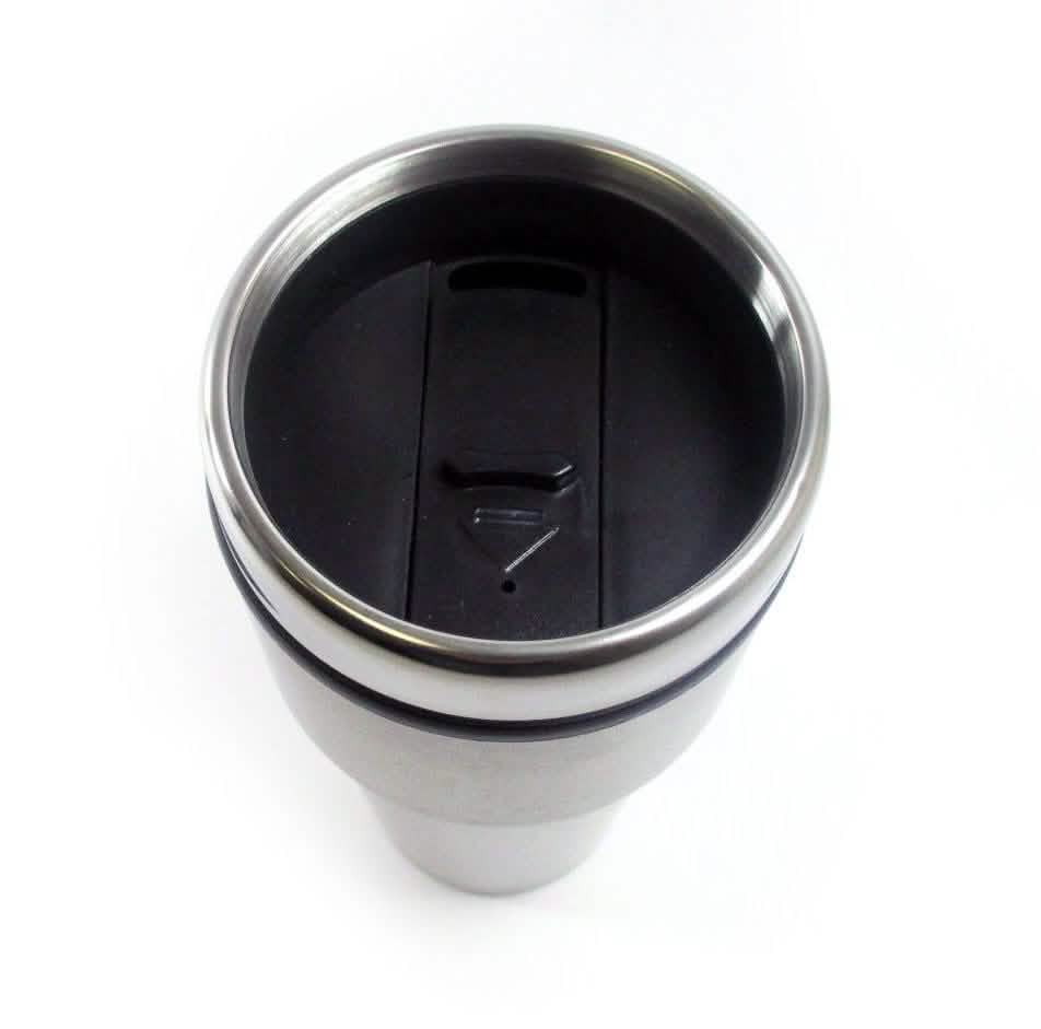 2-Pack: 16oz Cup Insulated Coffee Travel Mug Stainless Steel Thermos Tumbler - Tree of Life