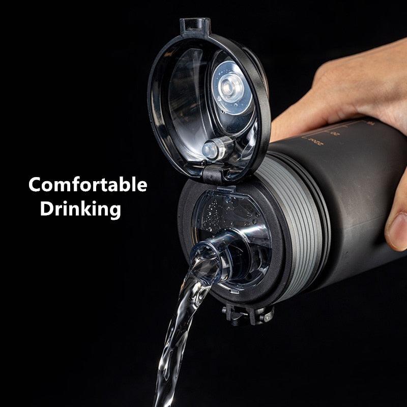 650ml/1000ml/1500ml High Quality Material Sport Water Bottle Cycling Climbing Gym Fitness Drinking Bottles Eco-Friendly Stainless Steel Vacuum Insulated Water Bottle Leak Proof Double-Wall Thermos Flask Water Bottle Drink Beverage Bottle - Tree of Life