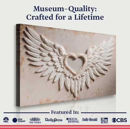 Wings of Love Abstract Wall Art II - Tree of Life