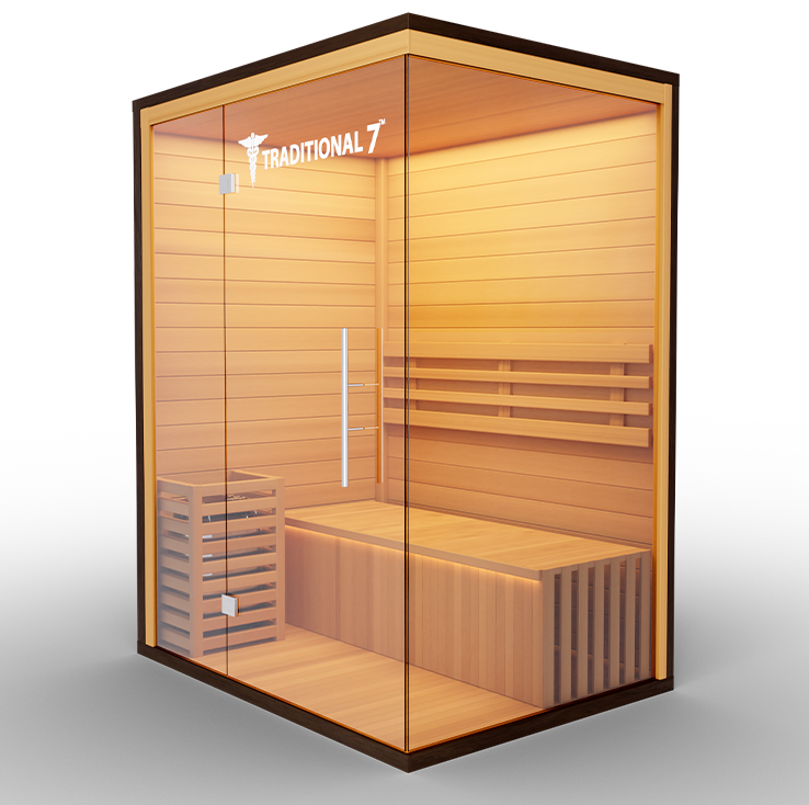 3 Person Home Steam Sauna | Traditional 7™ - Tree of Life