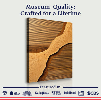 Wood Rift Wall Art - Tree of Life