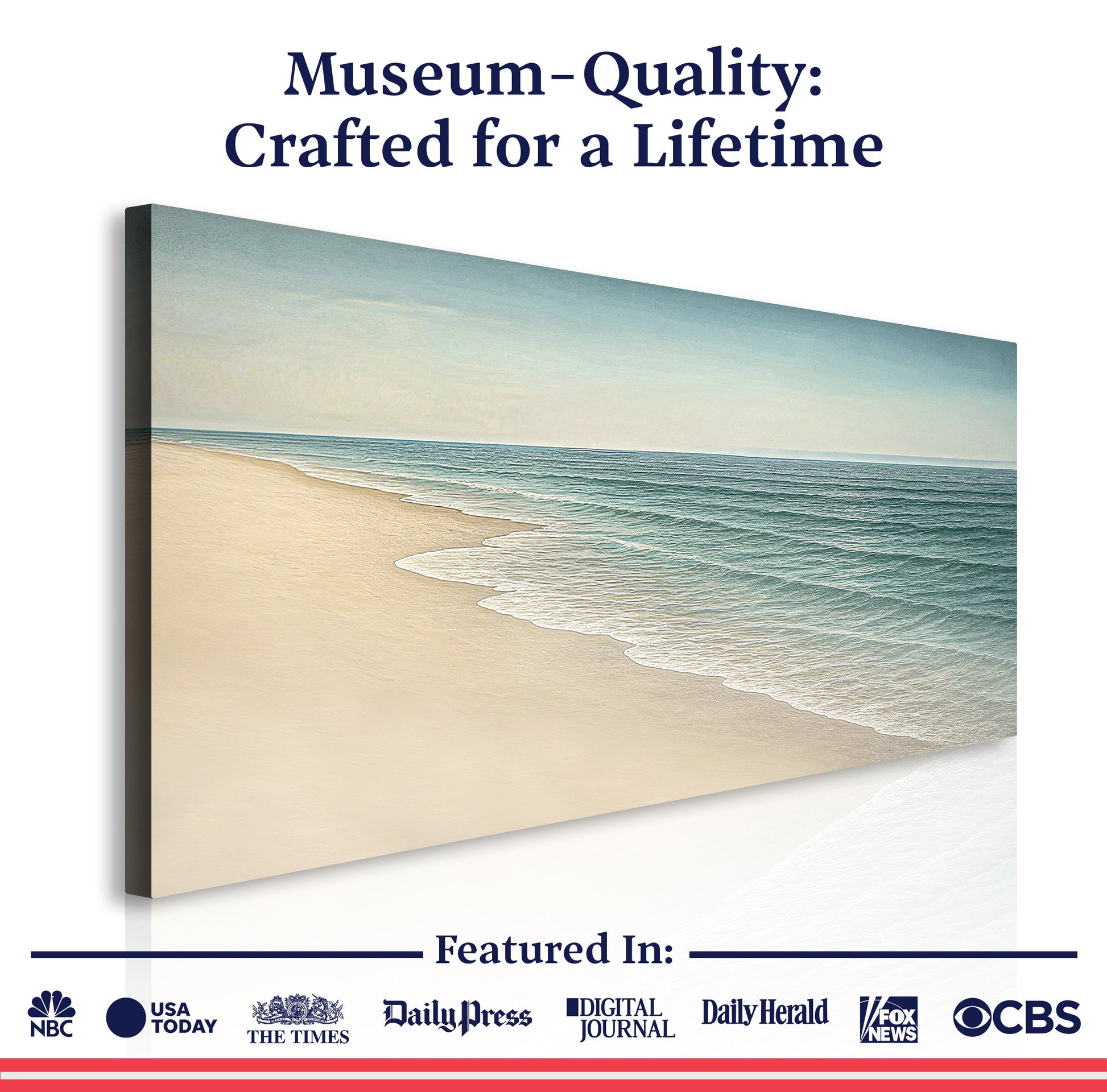 Beach Shoreline Coastal Wall Art II - Tree of Life