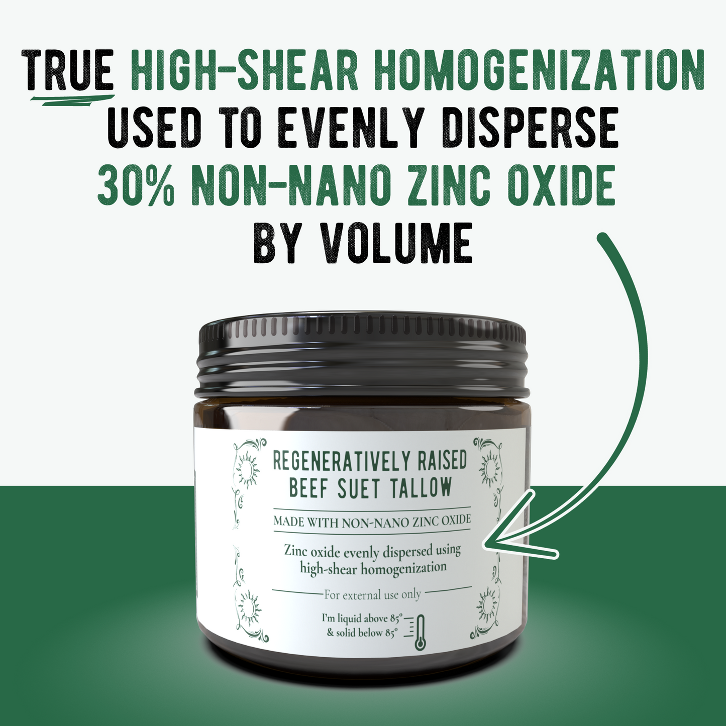 Regenerative Tallow & Zinc Sun Balm - Tree of Life