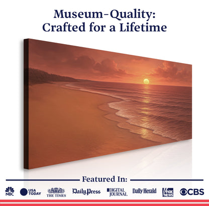 Beach Shoreline Coastal Wall Art VII - Tree of Life