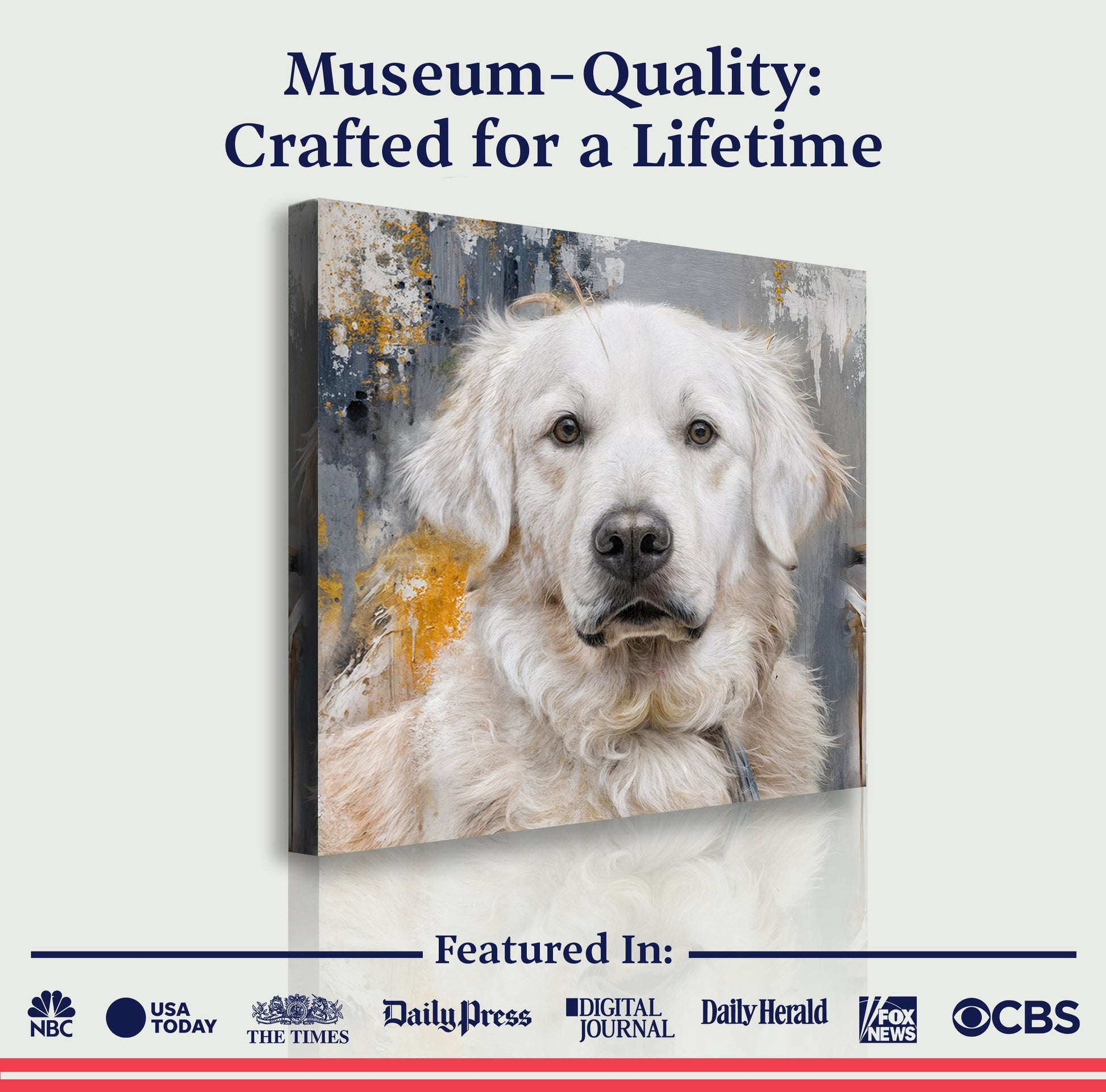 Customized Pet Portrait Abstract Wall Art - Tree of Life