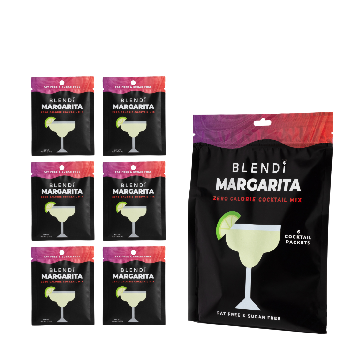 Skinny Mocktail Mixers – Guilt-Free Flavor, Zero Cal- 1 Pack (6 Count) - Tree of Life
