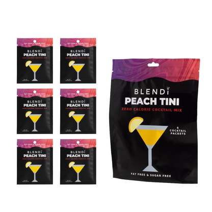 Skinny Mocktail Mixers – Guilt-Free Flavor, Zero Cal- 1 Pack (6 Count) - Tree of Life