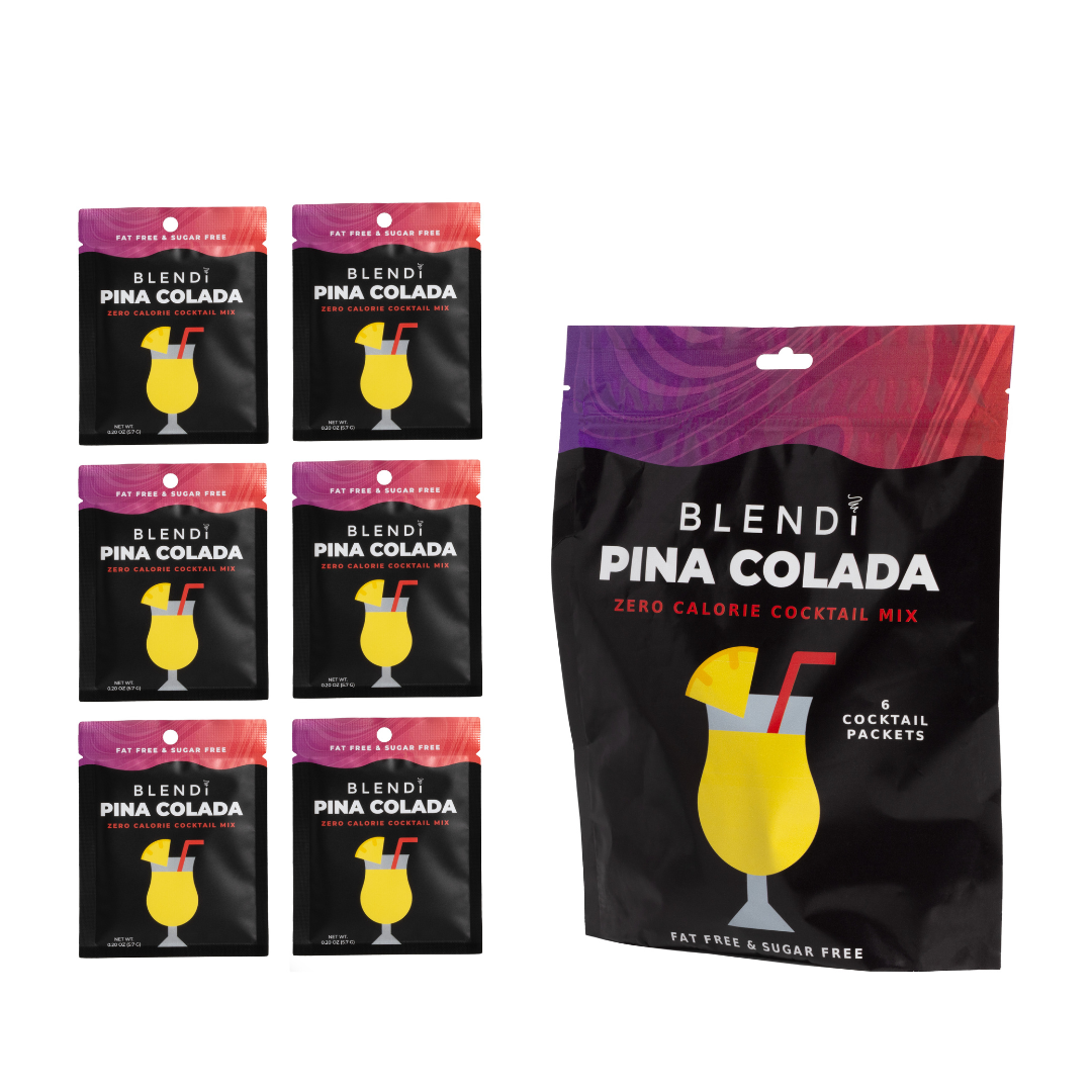 Skinny Mocktail Mixers – Guilt-Free Flavor, Zero Cal- 1 Pack (6 Count) - Tree of Life