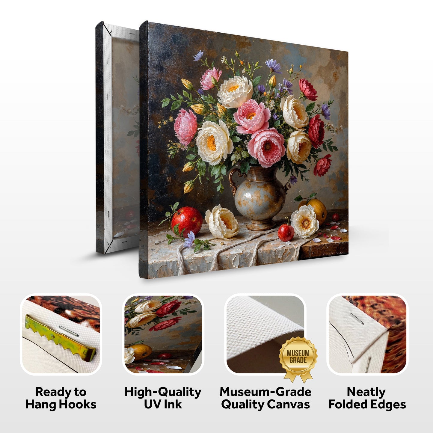 Summer Bloom Vase Wall Art - Tree of Life