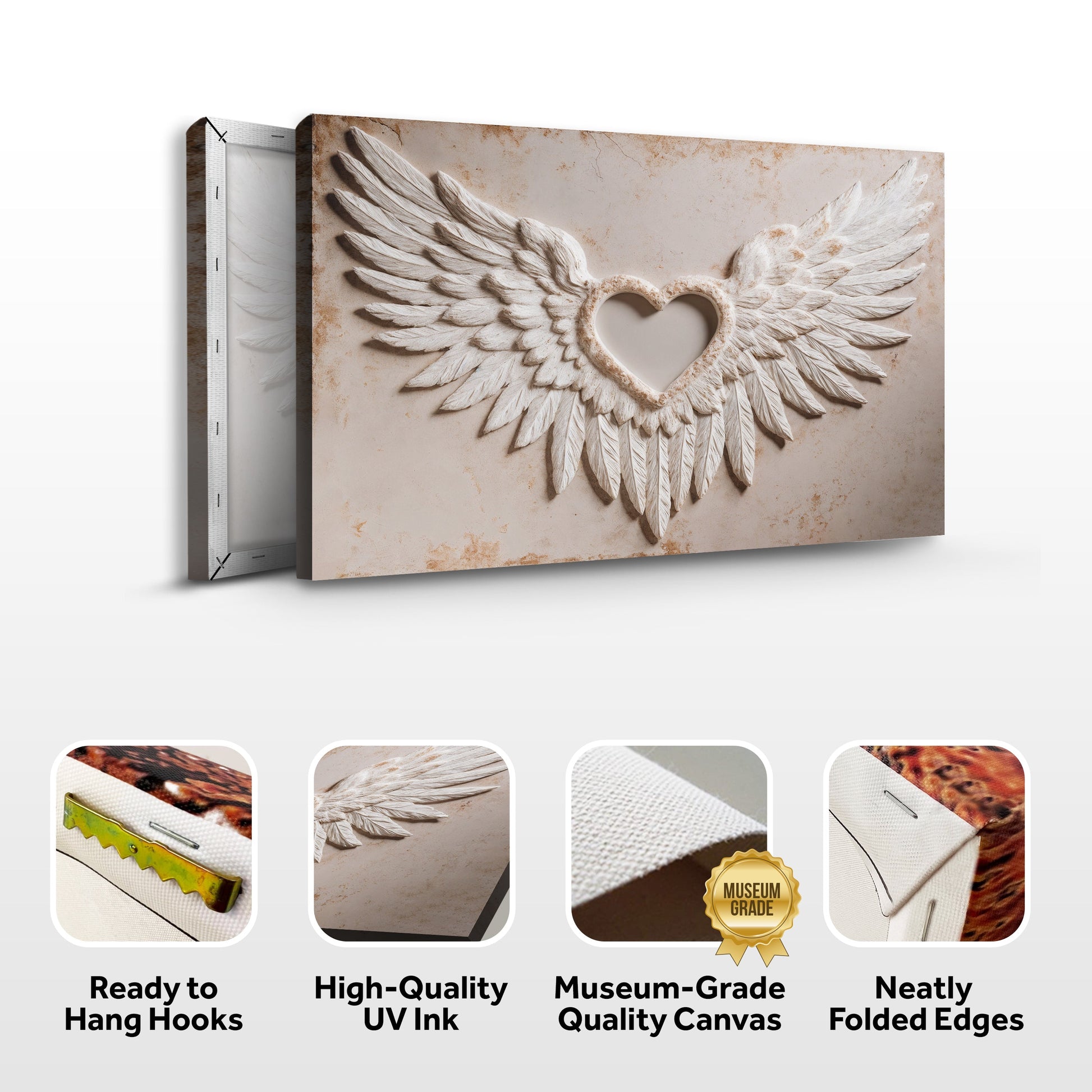 Wings of Love Abstract Wall Art II - Tree of Life