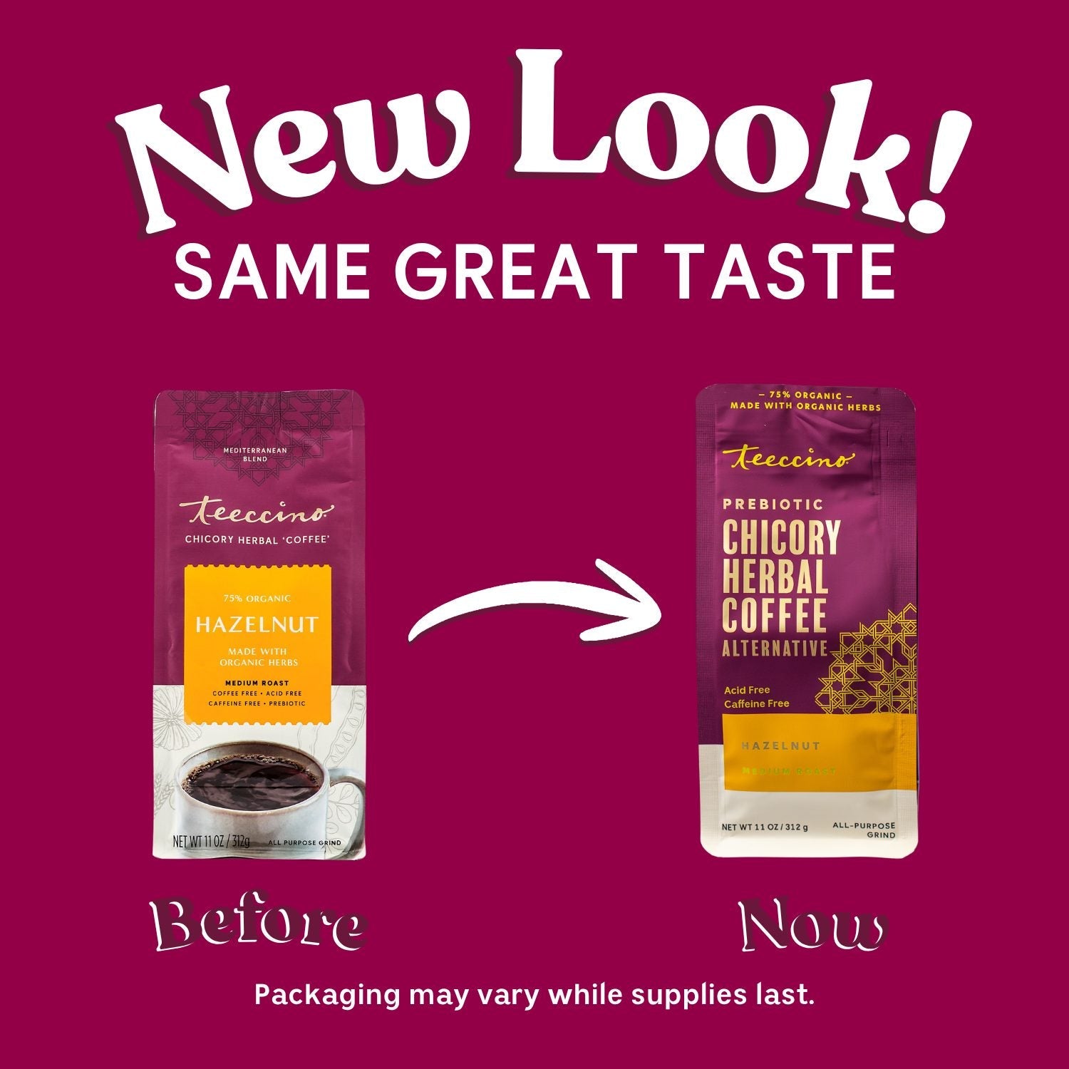 Hazelnut Chicory Herbal Coffee - Tree of Life