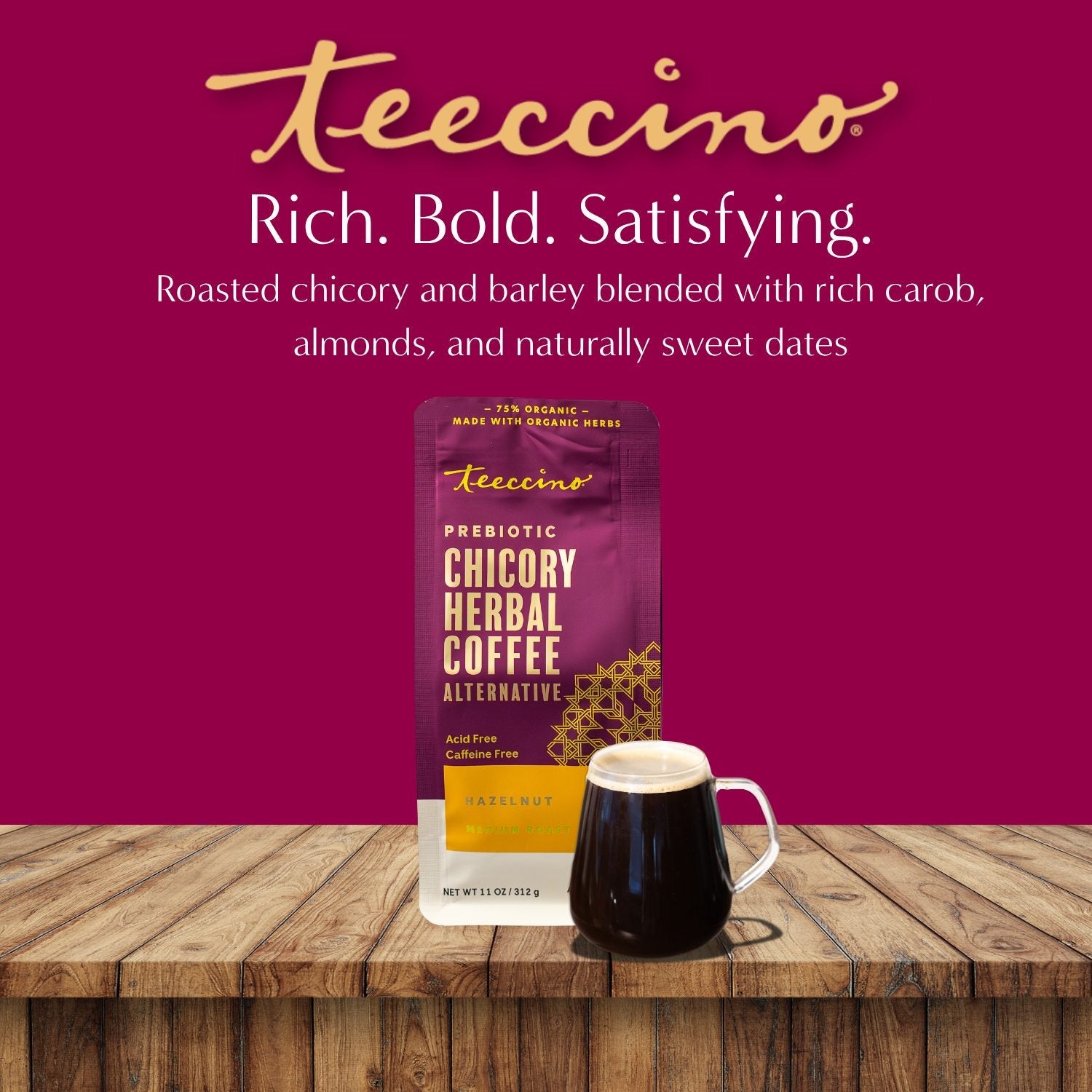Hazelnut Chicory Herbal Coffee - Tree of Life