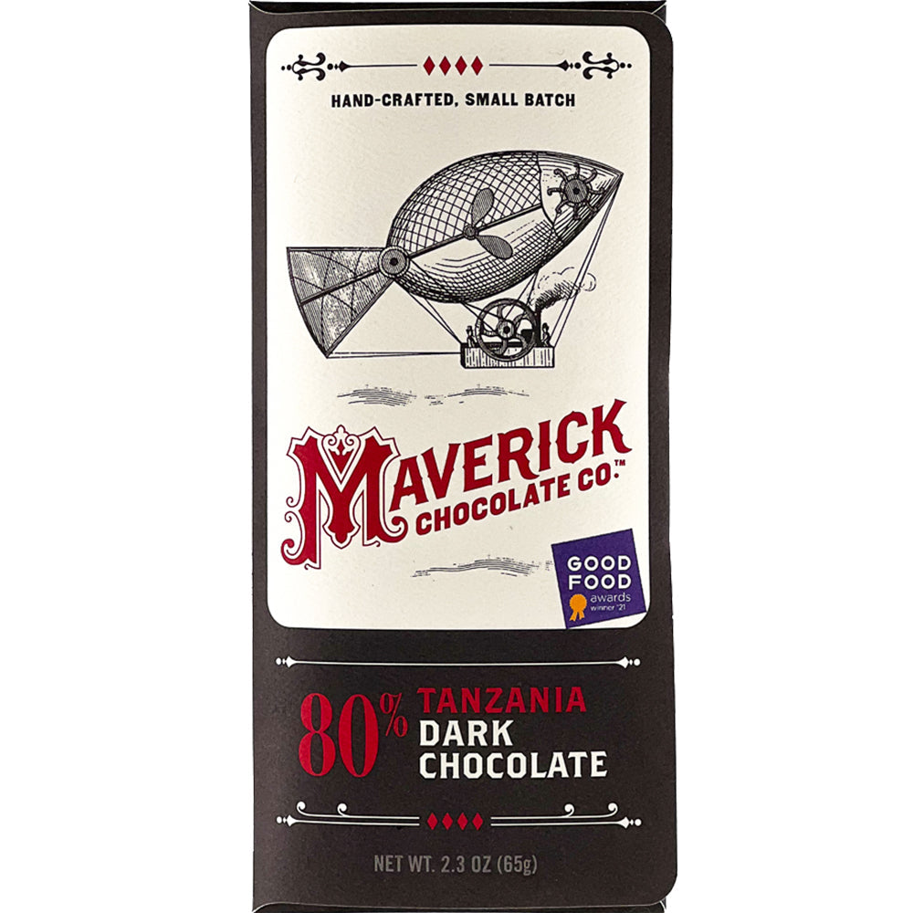 80% Tanzania Dark Chocolate - Tree of Life