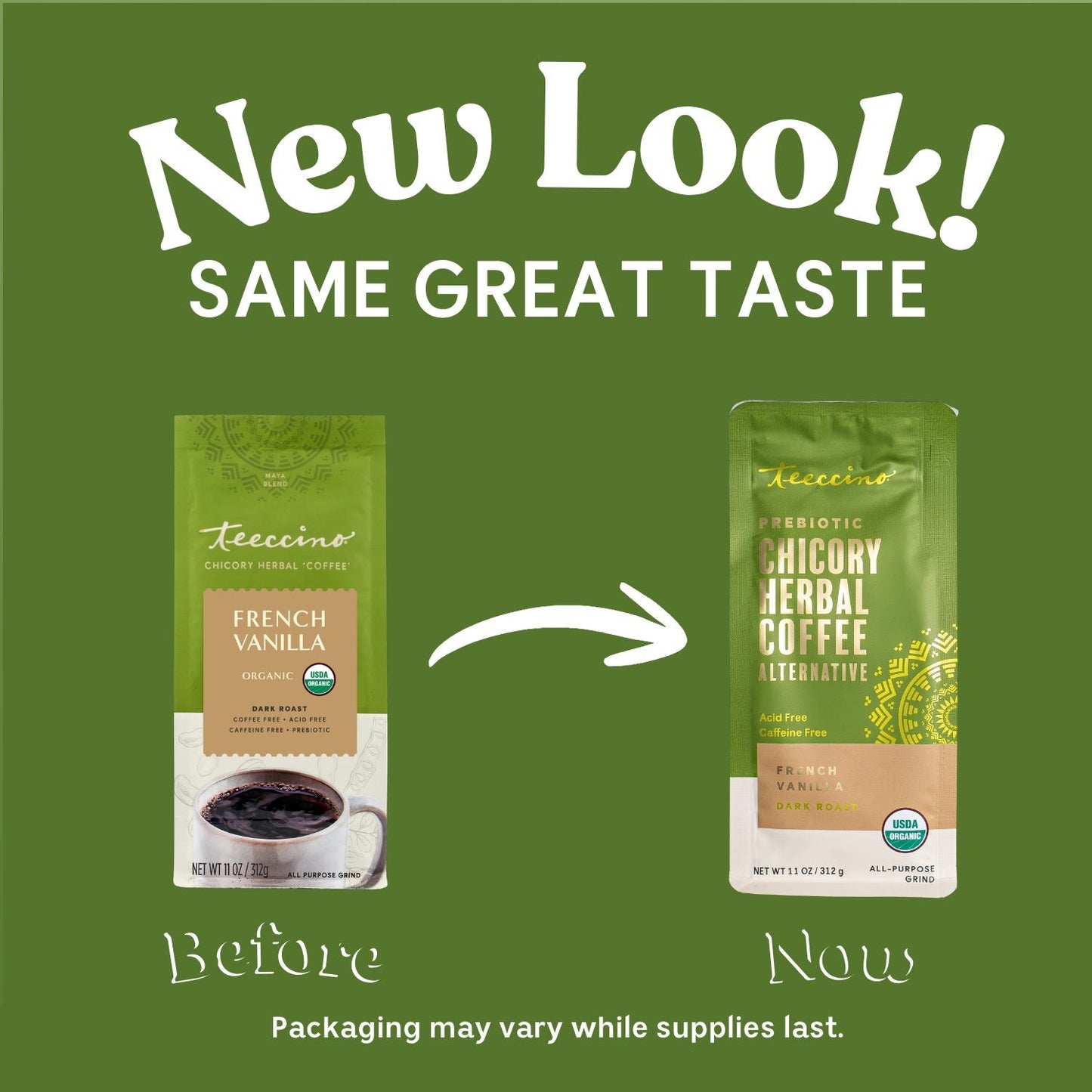 French Vanilla Chicory Herbal Coffee - Tree of Life