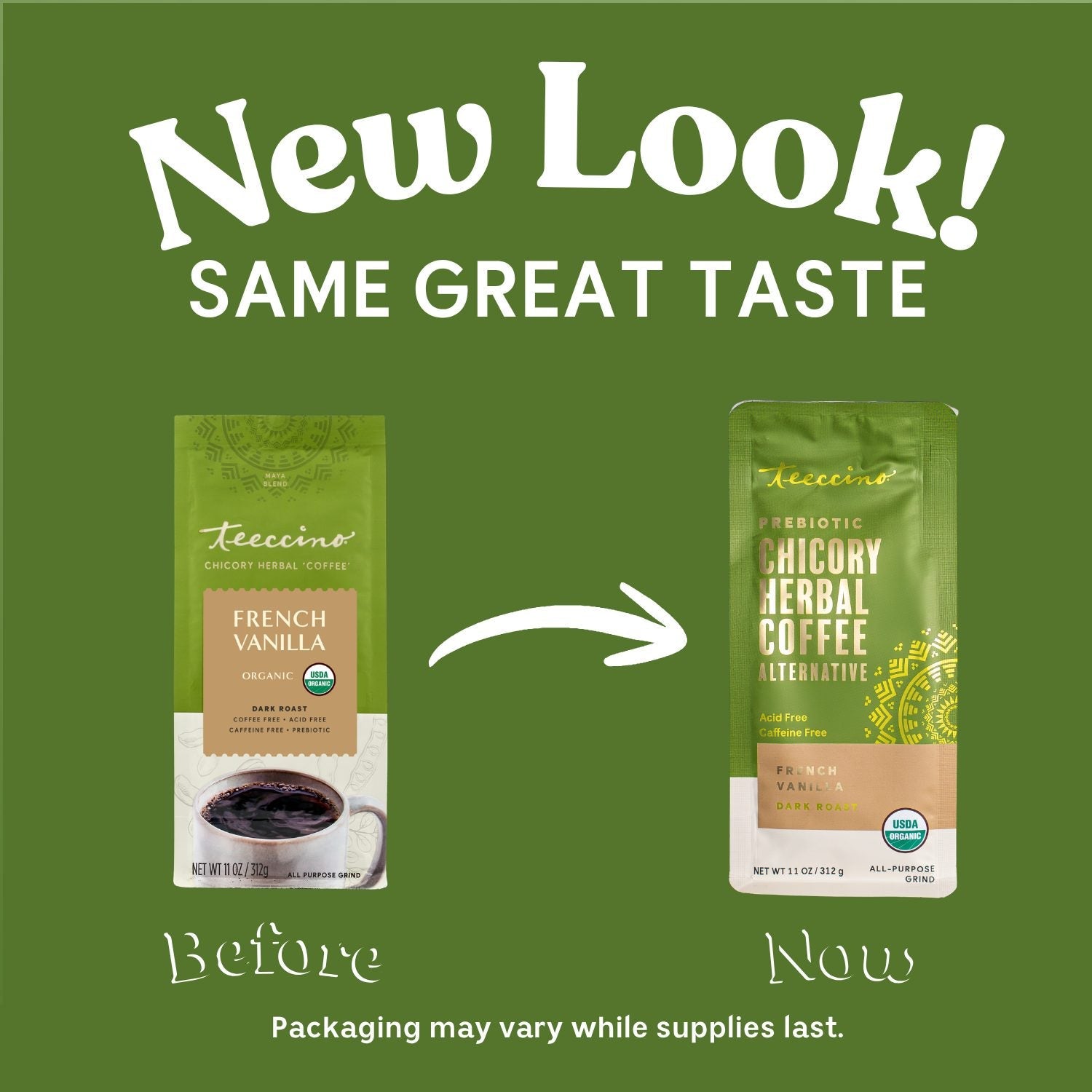 French Vanilla Chicory Herbal Coffee - Tree of Life
