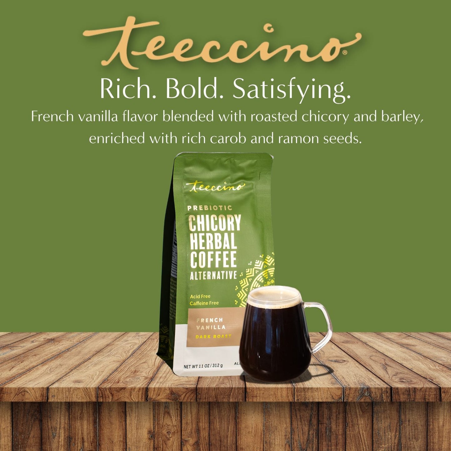 French Vanilla Chicory Herbal Coffee - Tree of Life