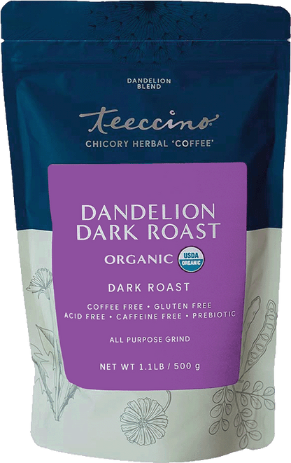 Dandelion Dark Roast Herbal Coffee - Tree of Life