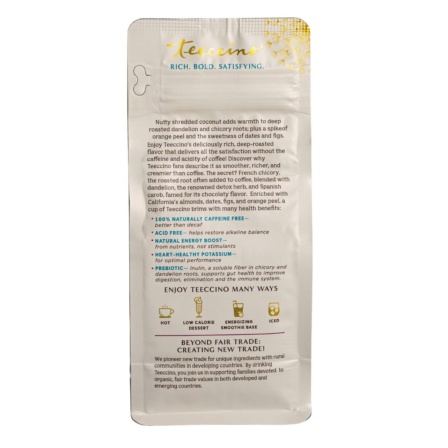 Dandelion Coconut Herbal Coffee - Tree of Life