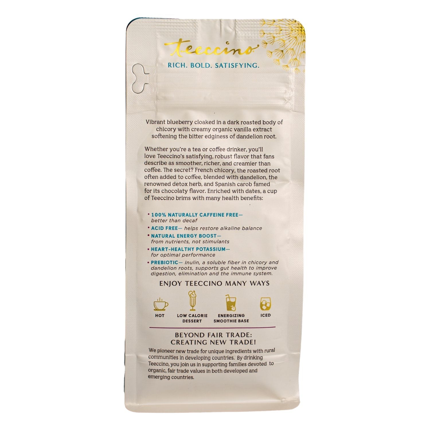 Blueberry Vanilla Chicory Herbal Coffee - Tree of Life