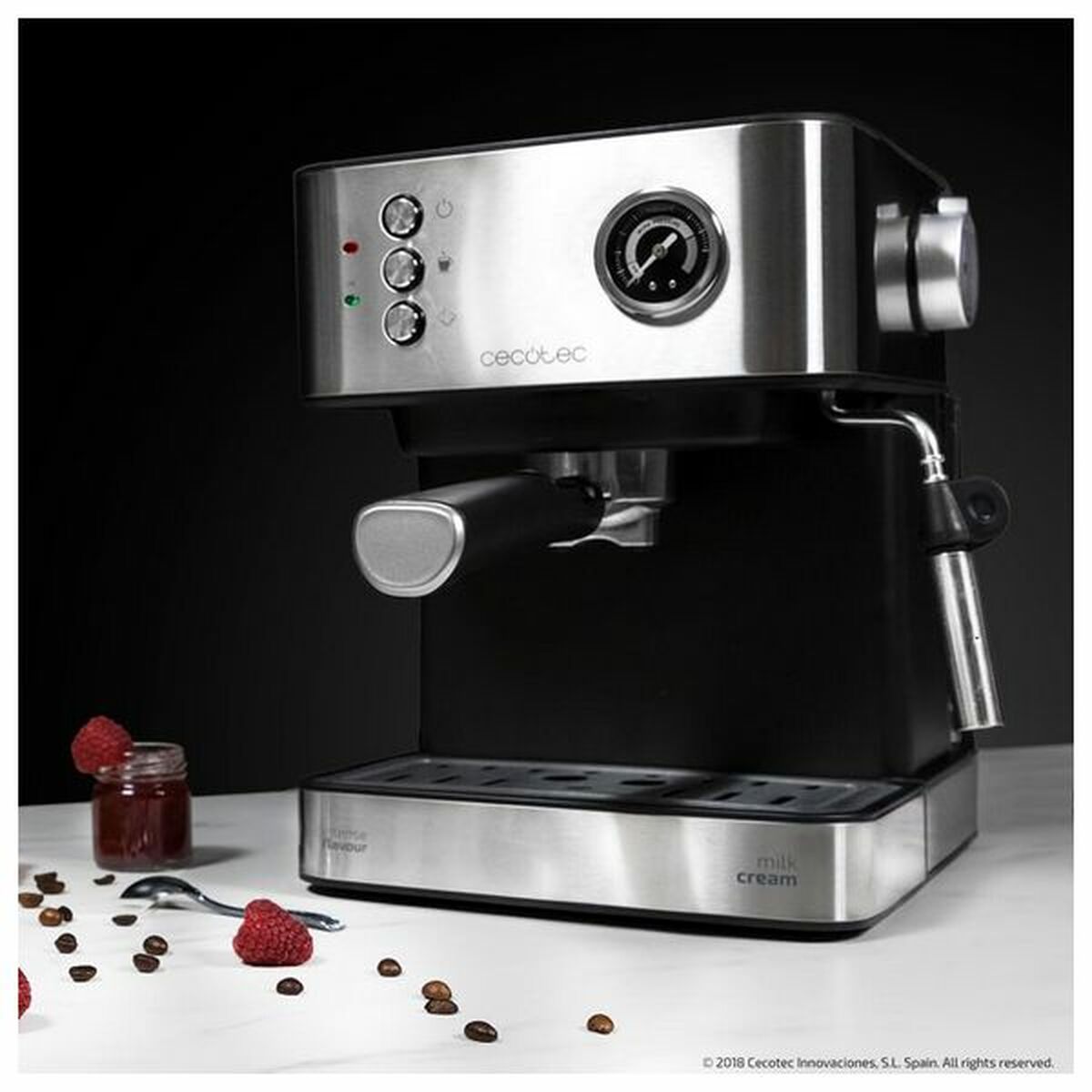 Express Manual Coffee Machine Cecotec Power Espresso 20 Professionale 850 W 1,5 L-0