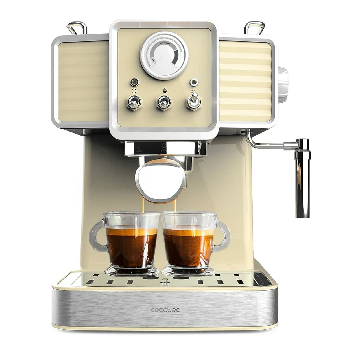 Express Manual Coffee Machine Cecotec Power Espresso 20 1,5 L-0