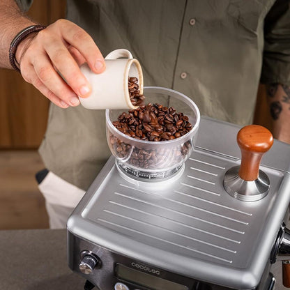 Cecotec Espresso Machine Power Espresso 20 Barista 20bar 2200W grinder steamer-2