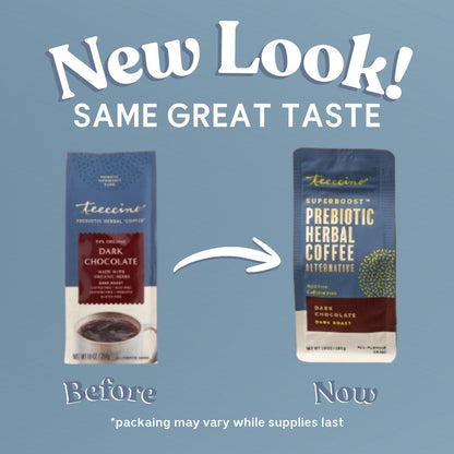 Dark Chocolate Prebiotic SuperBoost Herbal Coffee - Tree of Life