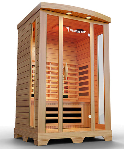 2 Person Home Full Spectrum Infrared Sauna | Medical 4™ - Tree of Life