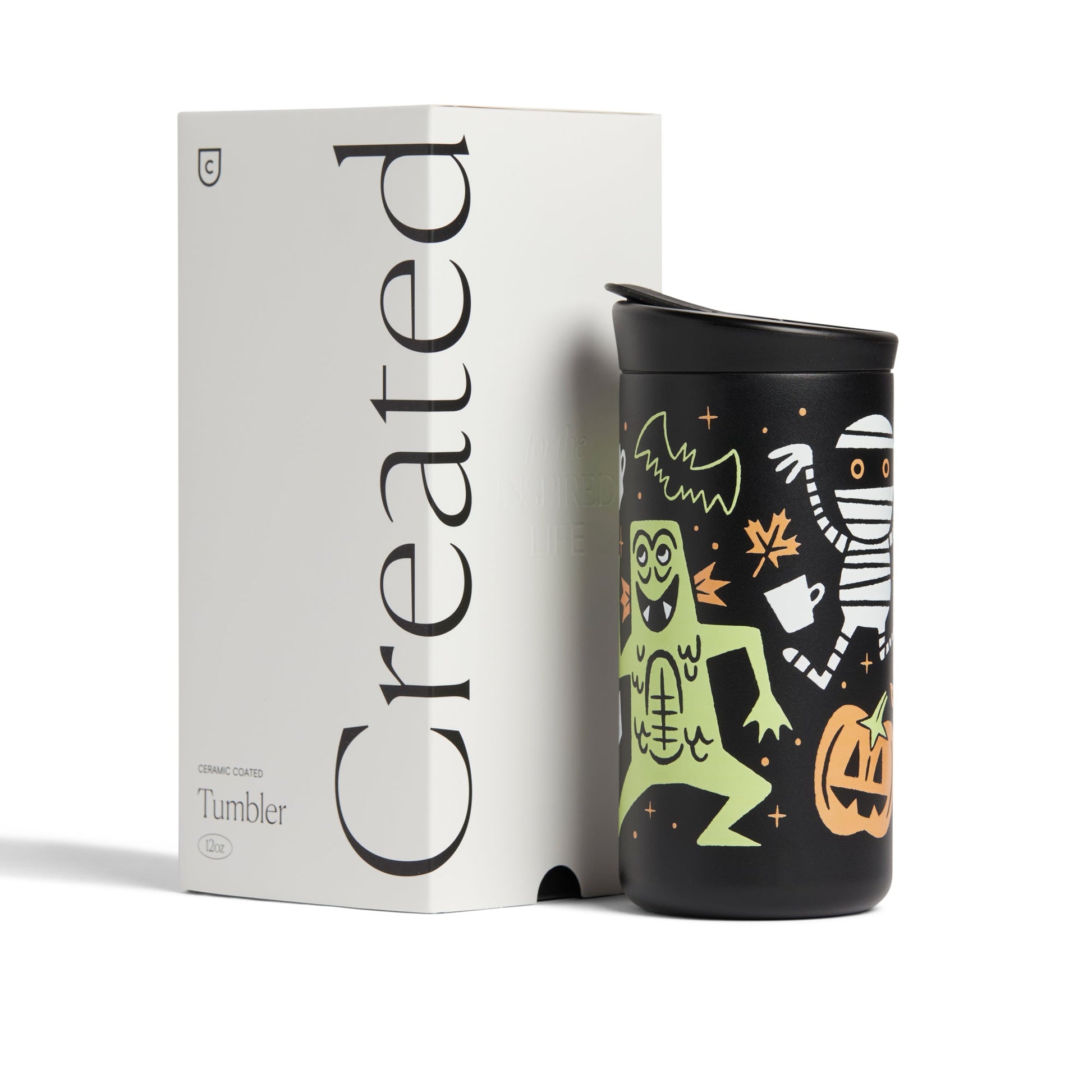 Kevin Tudball - Monster Mash - 12oz Nomad Flip Tumbler - Tree of Life