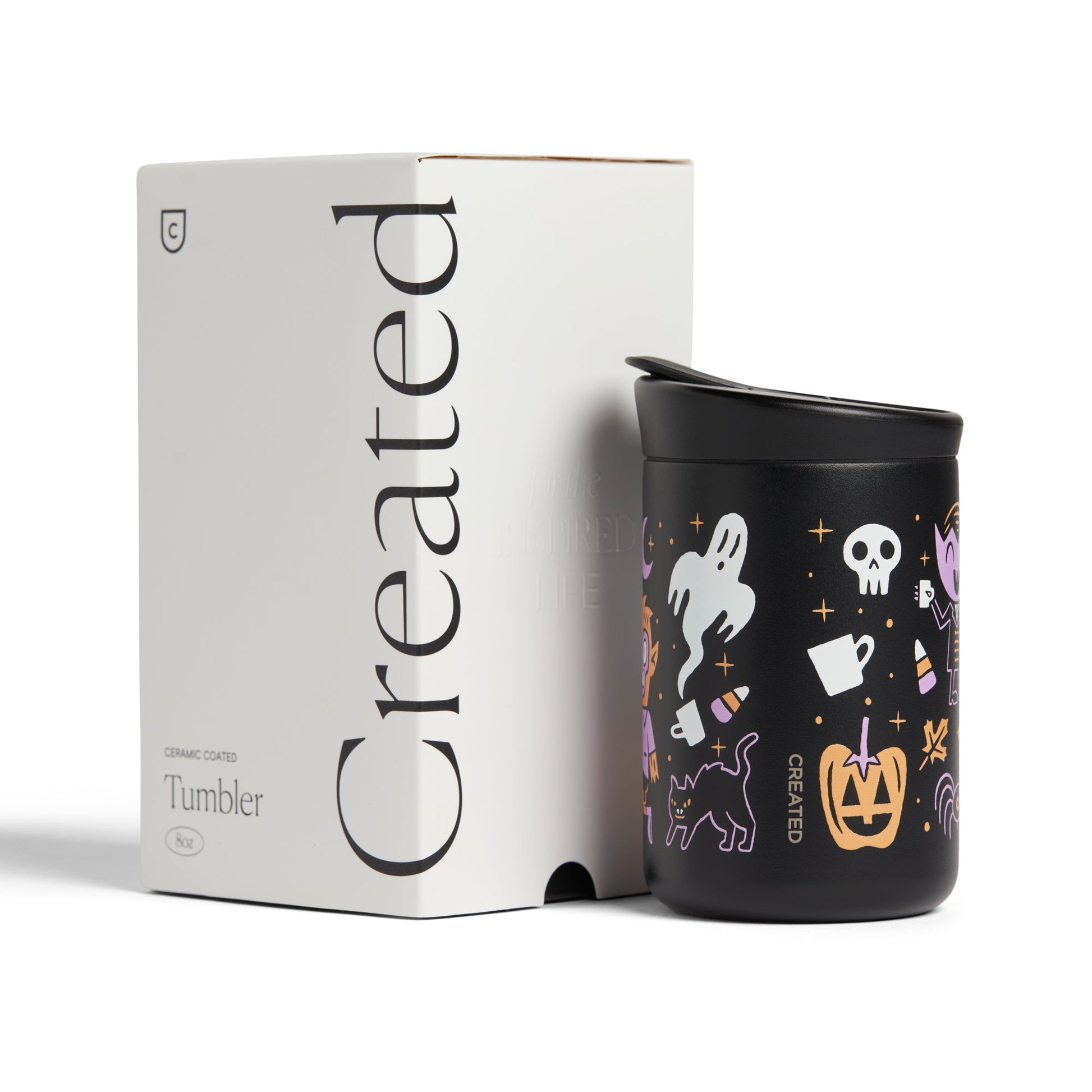 Kevin Tudball - Monster Mash -  8oz Nomad Flip Tumbler - Tree of Life