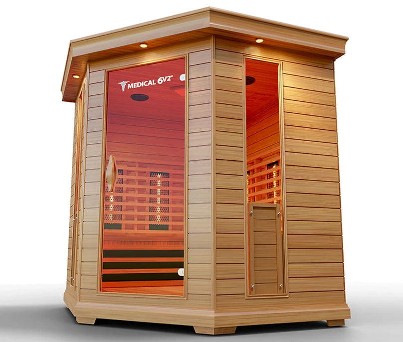 6 Person Indoor Infrared Full Spectrum Sauna | Medical 6 Plus™ - Tree of Life