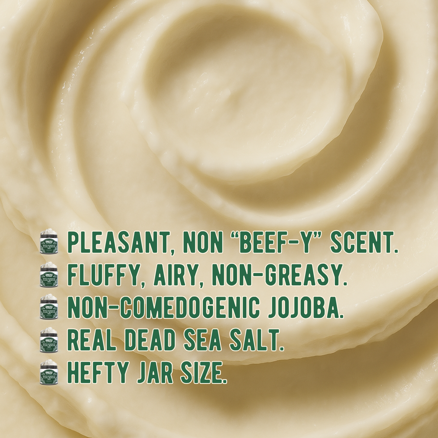 Dead Sea Magnesium & Tallow Balm - Tree of Life