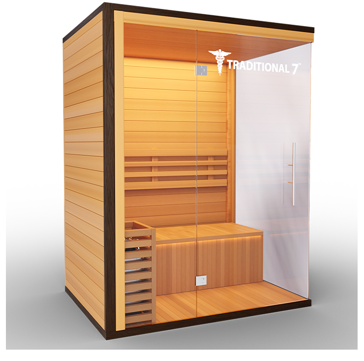 3 Person Home Steam Sauna | Traditional 7™ - Tree of Life